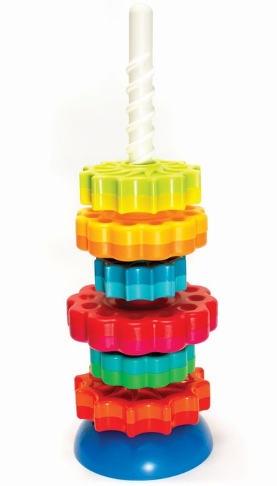 Zakręcona wieża sensoryczna SpinAgain MiniSpinny Fat Brain Toys