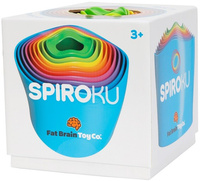 Łamigłówka z Cylindrami Wieża SpiroKu Fat Brain Toys 