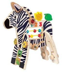 Centrum zabaw dla dzieci Pasiasta zebra Manhattan Toy