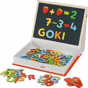 Puzzle magnetyczne w książce Mała Szkoła Goki