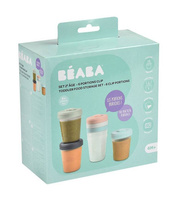 Zestaw słoiczków Clip 6 szt x 250 ml Beaba