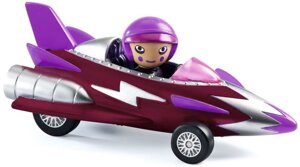 Autko Crazy Motors Miss Burgundy Djeco