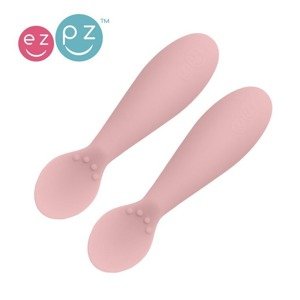 EZPZ Silikonowa łyżeczka Tiny Spoon 2 szt. pastelowy róż