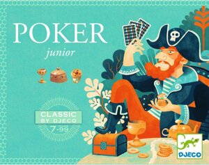 Gra karciana poker junior Djeco