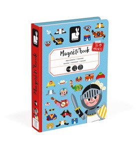 Magnetyczna układanka Chłopiec Magnetibook Janod