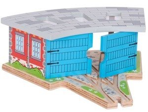 Parowozownia,  Bigjigs Rail