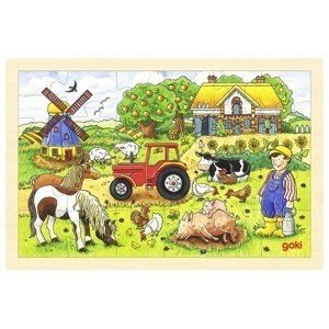 Puzzle, Pan Millers, gospodarstwo, 24 el. 