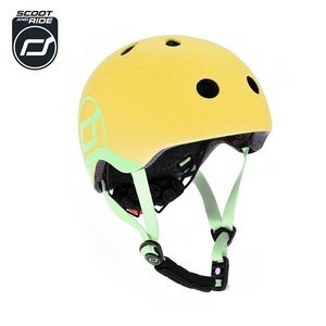 SCOOTANDRIDE Kask dla dzieci 1-5 lat Lemon