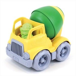 Samochód Żółto-zielona betoniarka Green Toys