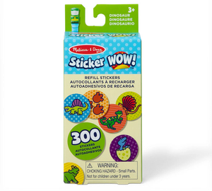 Sticker Wow Dinozaur zestaw 300 naklejek uzupełniających Melissa & Doug