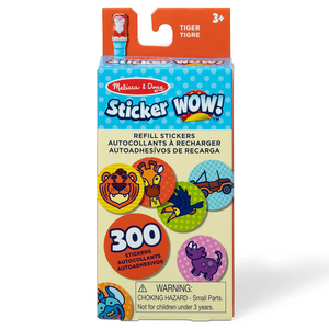 Sticker Wow Tygrys zestaw 300 naklejek uzupełniających Melissa & Doug