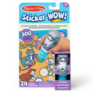 Sticker Wow książeczka Kot stempel z naklejkami Melissa & Doug