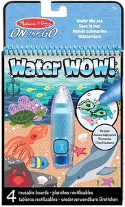 Wodna kolorowanka wielokrotnego użytku Water Wow Morski podwodny świat Melissa & Doug