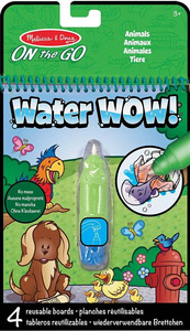 Wodna kolorowanka wielokrotnego użytku Water Wow Zwierzęta Melissa & Doug