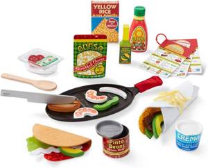 Zestaw do przygotowania tortilli Taco & Tortilla 43 el Melissa & Doug 