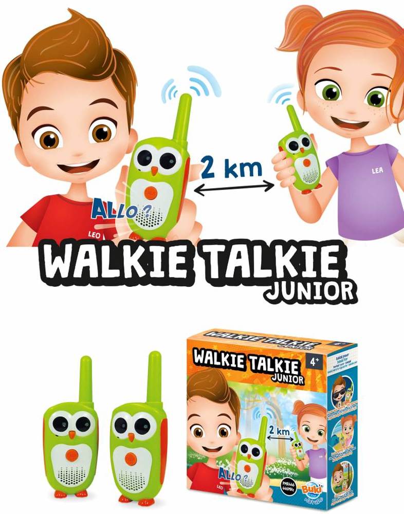 Talkie Walkie Messenger _ TW04 _ BUKI France 