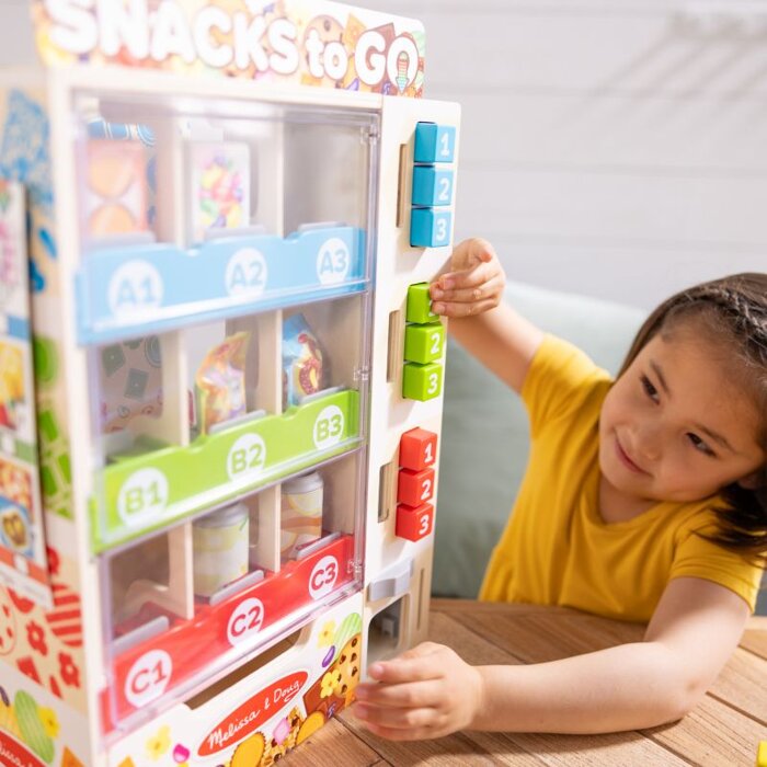 Automat z przekąskami Drewniane zabawki dla dzieci Melissa & Doug