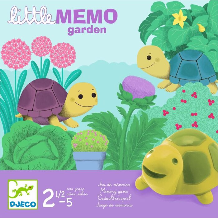 Planszowa gra pamięciowa Little Memo Garden Djeco