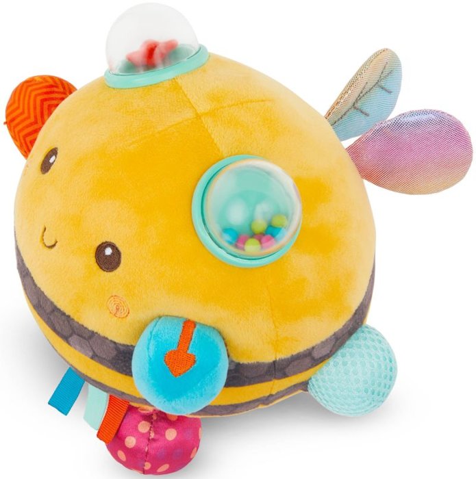 Pszczoła sensoryczna brzęcząca maskotka Fuzzy Buzzy Bee B.Toys