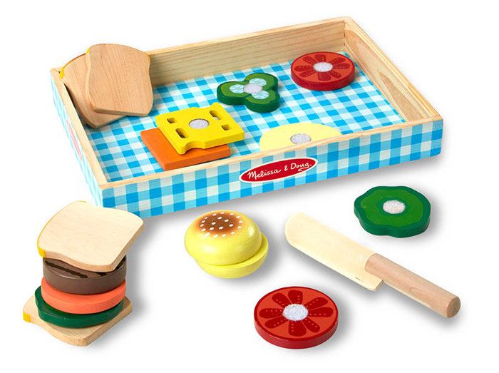 Robienie kanapek śniadania zestaw dla dzieci Melissa and Doug