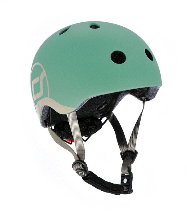 SCOOTANDRIDE Kask XXS-S dla dzieci 1-5 lat Forest