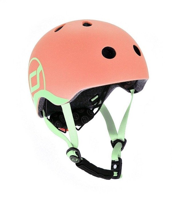 SCOOTANDRIDE Kask dla dzieci 1-5 lat Peach