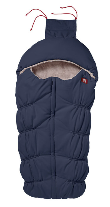 Śpiwór zimowy wodoodporny do wózka 6-24m Footmuff Blue Jean Red Castle