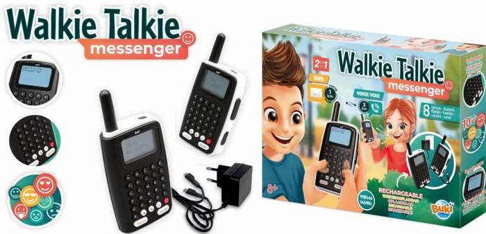 WALKIE-TALKIE messenger - zasięg 1 km/3 km TW04 Buki