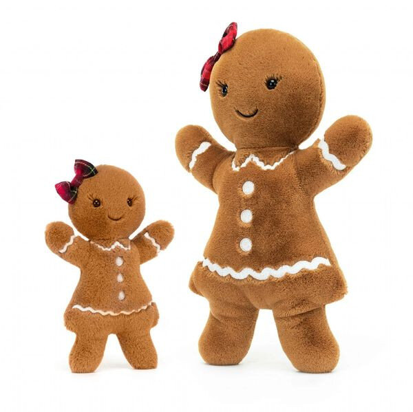 Wesoła Piernikowa Dziewczynka 33 cm Jellycat pluszaki dla dzieci