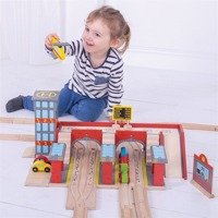 Do kolejki Centralny Dworzec Bigjigs Rail 