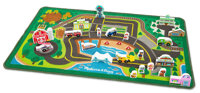 Dywanik do zabawy dla dzieci Psi Patrol i figurki Melissa and Doug