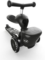 Highwaykick 1 Lifestyle 2w1 Jeździk i hulajnoga z zamykanym schowkiem 1-5 lat Zebra SCOOTANDRIDE