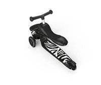 Highwaykick 1 Lifestyle 2w1 Jeździk i hulajnoga z zamykanym schowkiem 1-5 lat Zebra SCOOTANDRIDE