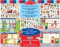 Naklejki wielokrotnego użytku PRACE ZESTAW XXL Melissa & Doug