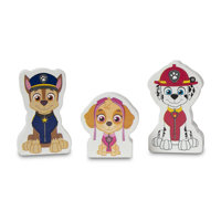 Pojazd ciężarowy z przyczepą Psi Patrol z klockami drewnianymi ABC Melissa & Doug