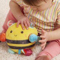 Pszczoła sensoryczna brzęcząca maskotka Fuzzy Buzzy Bee B.Toys