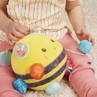 Pszczoła sensoryczna brzęcząca maskotka Fuzzy Buzzy Bee B.Toys