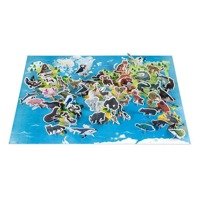 Puzzle edukacyjne z figurkami 3D Zagrożone gatunki 200 elementów 6+, Janod