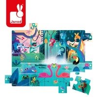 Puzzle z niespodzianką 20 elementów Uczta w dżungli Janod