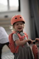 SCOOTANDRIDE Kask dla dzieci 1-5 lat Peach