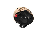 SCOOTANDRIDE Kask dla dzieci XXS-S 1-5 lat światło LED Leopard