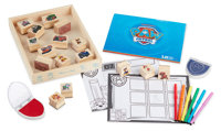 Zestaw kreatywny Psi Patrol ze stemplami Wooden Stamps Activity Set Melissa and Doug